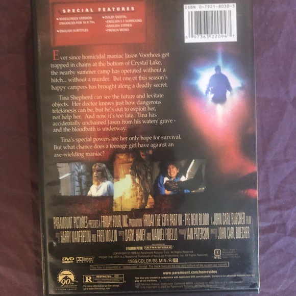 Friday the 13th DVD - Picture 2 of 3